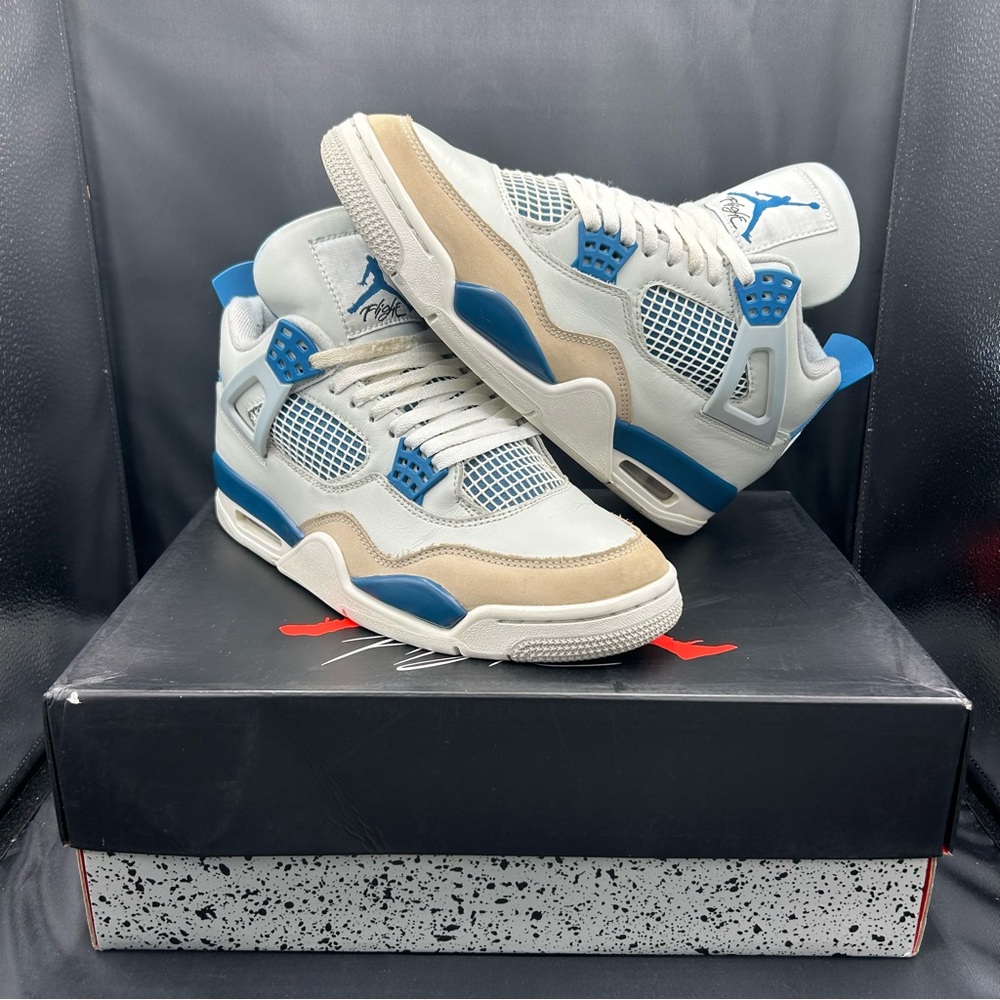 Air Jordan 4 “Military Blue” (READ DESCRIPTION)